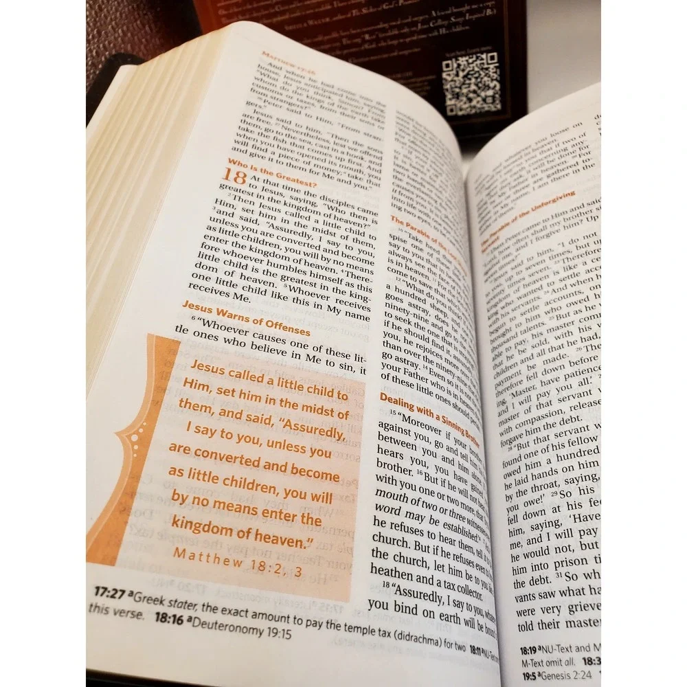 New In Box: Jesus Calling Devotional Bible – Signature Series (NKJV)
